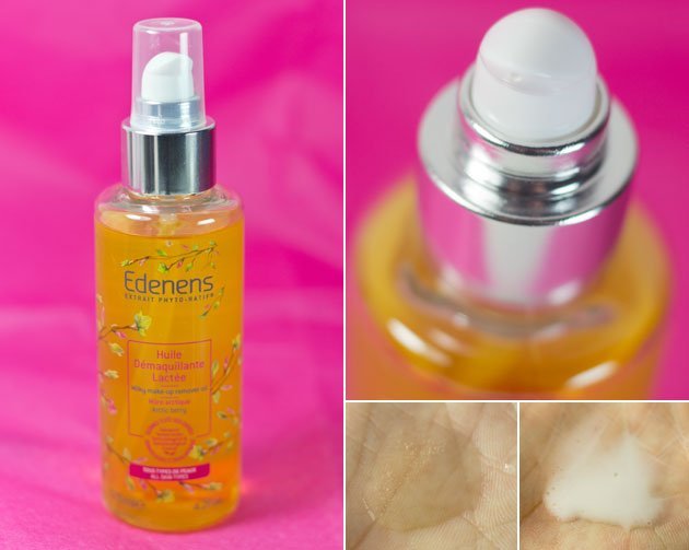 Edenens - Huile démaquillante lactée