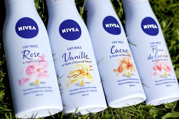 Concours Les Nouveautés Nivea La Gamme Lait Huile Juste