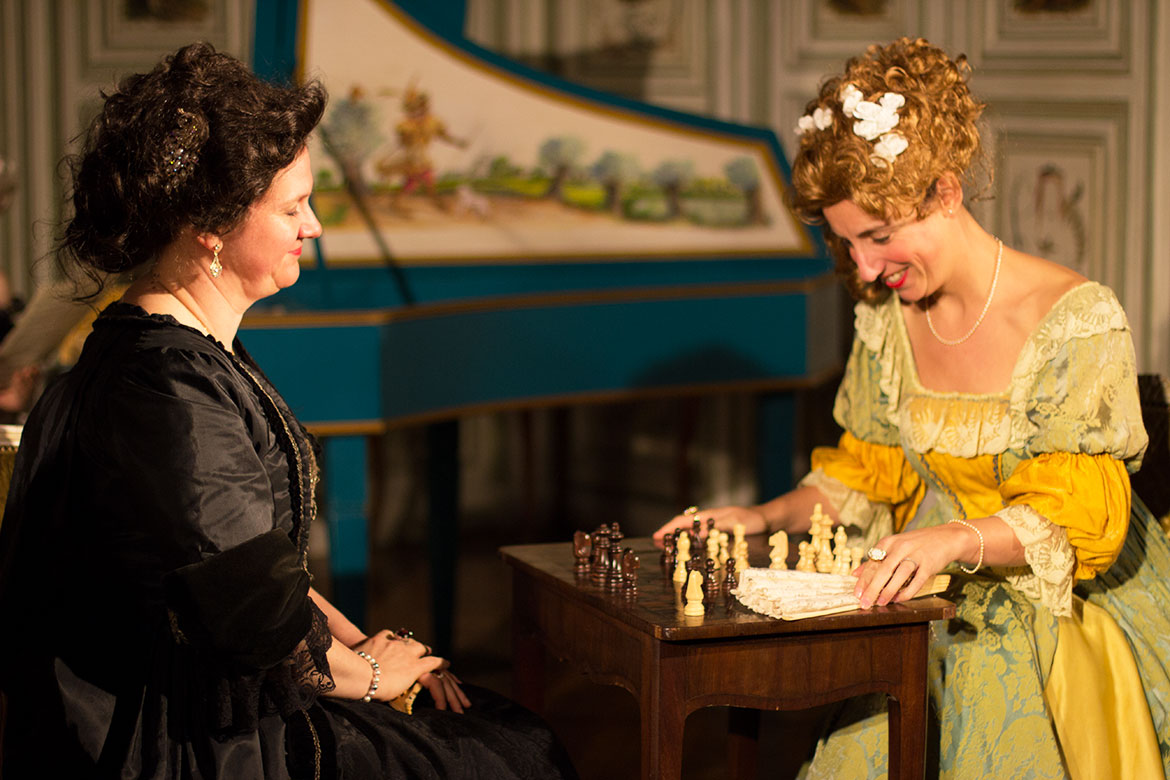 joueuses d'échecs - Château de Champs-sur-Marne Le Grand Réveillon