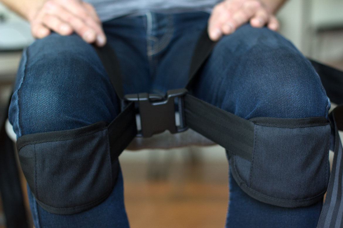 plan sur la Ceinture Dorsale pour mal de dos Zen Back porté devant