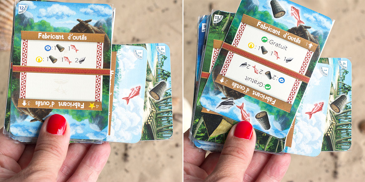 Palm island jeu carte exemple