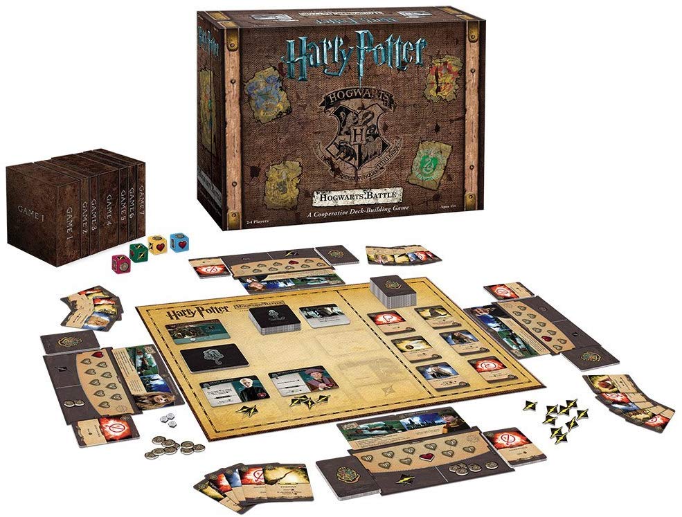 Hogwarts Battle jeu de société matériel