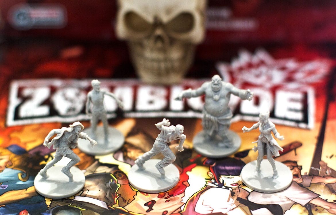 Zombicide figurines zombies