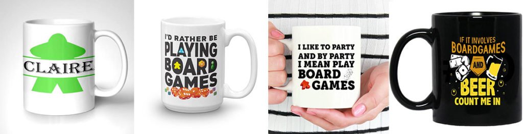 Mugs jeux de société Meeple