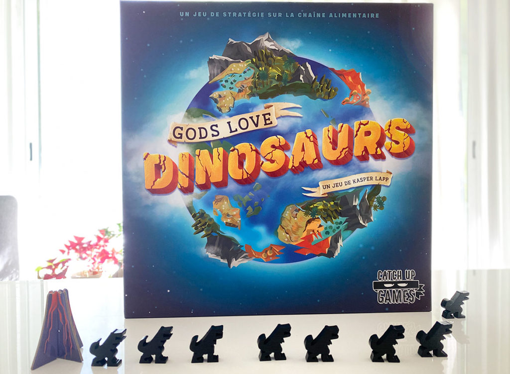 jeu société Gods love Dinosaurs 